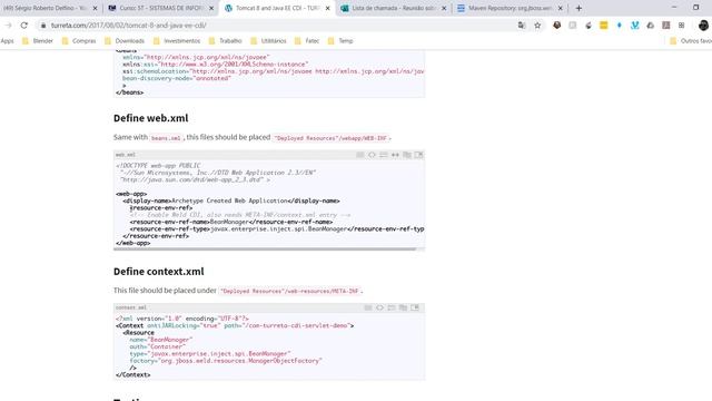 [Laboratório de Programação I] 30 - Configuração do CDI смотреть онлайн