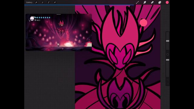 Hollow Knight Speedpaint- Nightmare King Grimm (w/commentary) смотреть онлайн