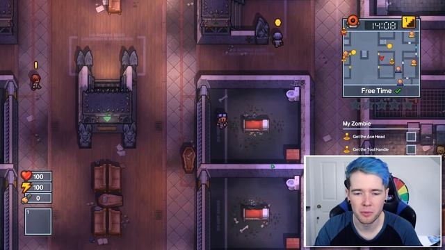 THE HAUNTED HALLOWEEN PRISON..!! (The Escapists 2 Wicked Ward) смотреть онлайн