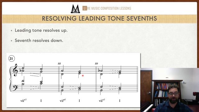Lecture 18 - Leading Tone and Voice Leading Chords (Music Theory Series) смотреть онлайн
