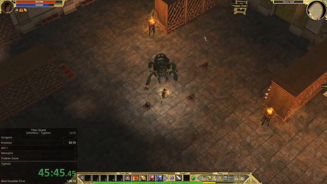 [ENG] Titan Quest Speedrunning Tutorial - Glitchless (Typhon) - Earth-route смотреть онлайн