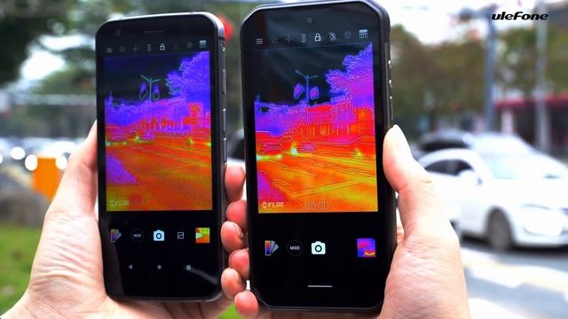 Thermal Imaging Comparison: CAT S62 Pro VS Ulefone Armor 11T 5G смотреть онлайн