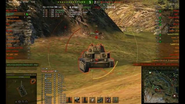 WoT 0.9.4 - PzKpfw B2 740(f) - Hidden Village - Medals galore смотреть онлайн