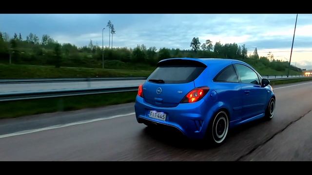 OPEL CORSA OPC With EXHAUST POP - GOPRO Cinematic смотреть онлайн