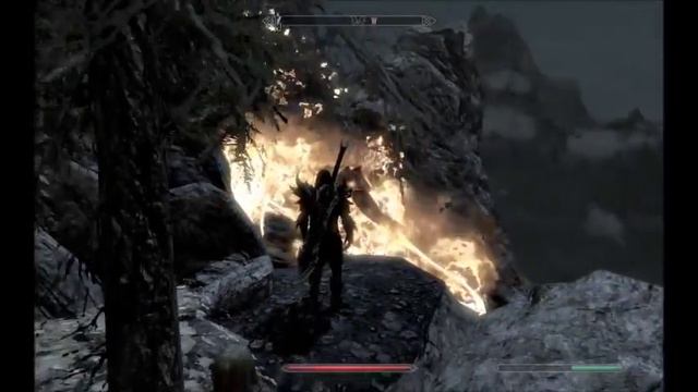 Les 20 cris de skyrim ( sans le dlc) смотреть онлайн