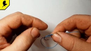 Способ как привязать крючок без ушка?