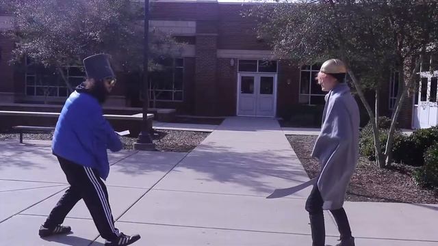 Monty Python and The Holy Grail - Black Knight Scene Remake смотреть онлайн