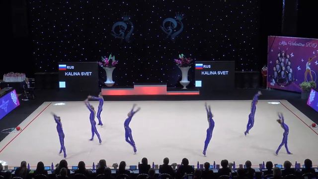 Miss Valentine 2019 AGG Junior RFAG Kalina Svet RUS смотреть онлайн