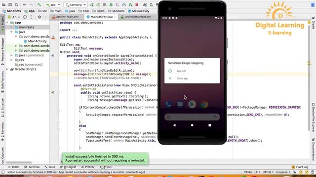 25 Android Debugging Error And Log cat | Online Training Download app from below link смотреть онлайн