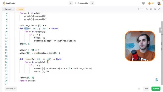 Sum of Distances in Tree - LeetCode Daily смотреть онлайн