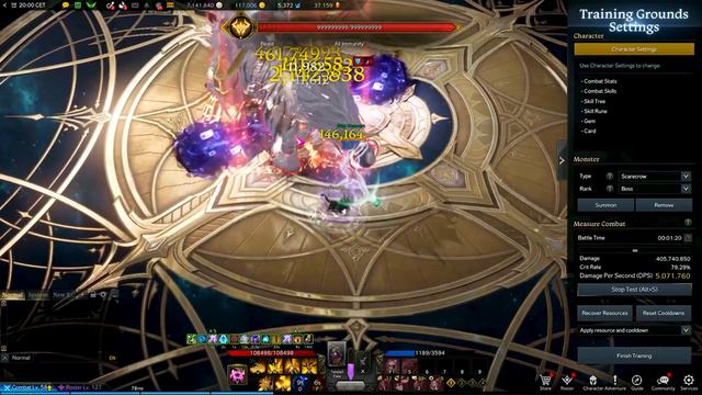 1475ilvl 116 Emperor ARCANIST 2 Minute DPS Test 4.9M DPS | Lost Ark: PvE смотреть онлайн