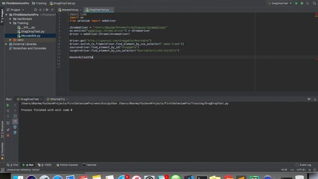 How to do drag and drop with python selenium? смотреть онлайн