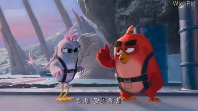 Angry Birds 2 Zeta grabbed Red and Ella 4K смотреть онлайн