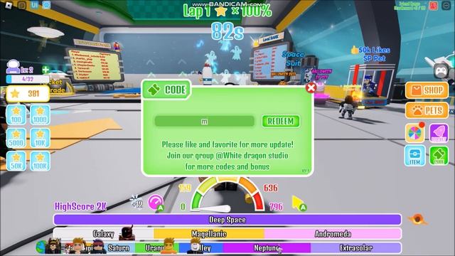 NEW UPDATE CODES [?V2.1] ALL CODES! Racing Rocket ROBLOX | November 1, 2022 смотреть онлайн