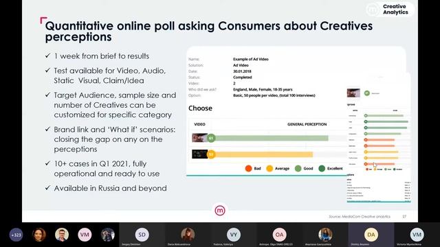 Вебинар MediaCom 16.04.2021: Creative analytics & methods toolkit смотреть онлайн