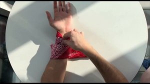 КАК ЗАВЯЗАТЬ БАНДАНУ НА РУКУ WOWCOOLY