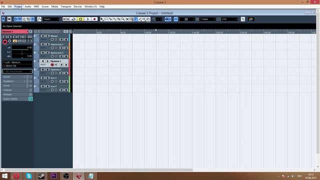 Cubase 5: создание удобного макета для записи. смотреть онлайн