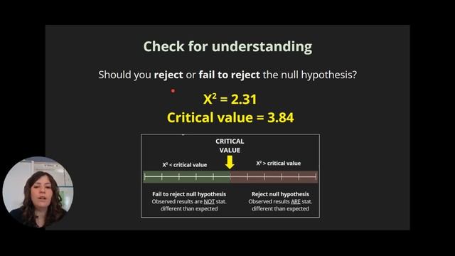 How to interpret chi-square test results for AP Bio смотреть онлайн