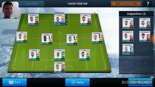 David de Gea'yı kullanarak gol atmak Dream League Soccer 2018 смотреть онлайн