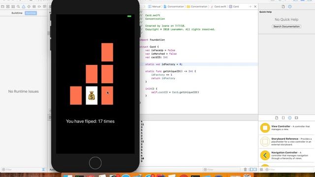 iOS Game - Concentration смотреть онлайн
