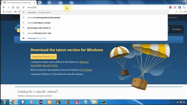 Downloading Python & Pycharm Lecture by Anand Mahajan, Online course creator Part - 2 смотреть онлайн
