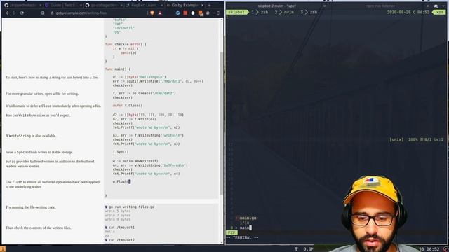 Twitch bot using Golang: Part 4 [ AWS | GitHub | Arch | Vim | i3wm] смотреть онлайн