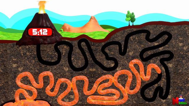 10 Minute Timer | 10 minute timer with VOLCANO | 10 Minute Timer Bomb | 10 minute Countdown смотреть онлайн