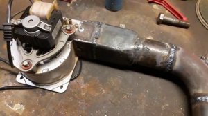 Горелка для горна под  газ, с вентилятором....