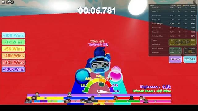 Race Clicker, Гоночный кликер, Роблокс, 777, обзор игры, покупка петов, пробежка на 100 к. смотреть онлайн