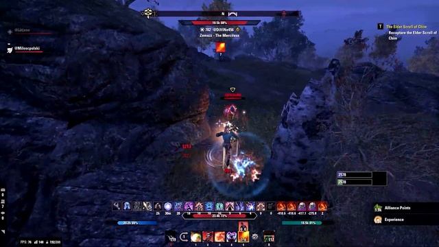 ESO Solo PvP ?MagDK? 1vX Gameplay Waking Flame patch 1440p60 смотреть онлайн