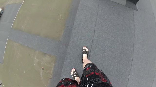 200 м2. Непростые примыкания к тумбам и дифлекторам. смотреть онлайн