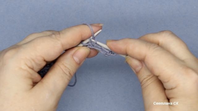 140 Узоры спицами двухсторонний для шарфа Светлана СК смотреть онлайн