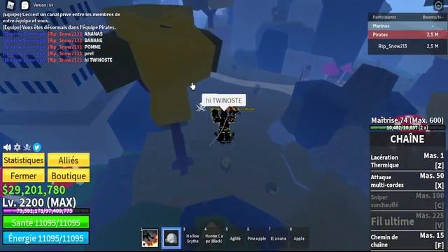 COMMENT AVOIR LE HAKI D'OBSERVATION V2 | TUTO FR BLOX FRUIT | TWINOSTE смотреть онлайн