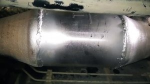 Удаление катализатора, замена на пламегаситель и замена гофры на Great Wall Hover в Тольятти