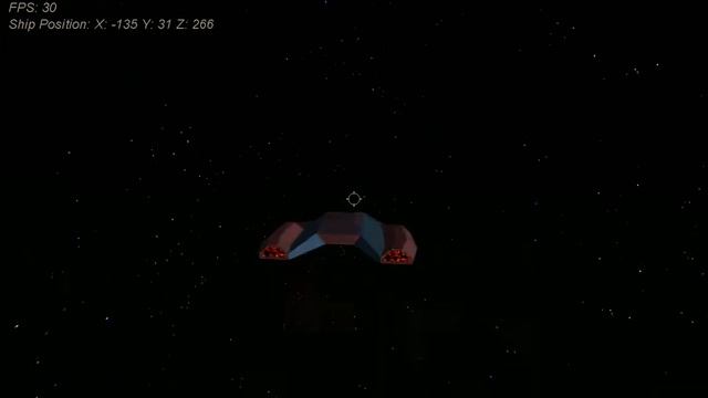 XNA 4.0 space flight (model made in blender) смотреть онлайн