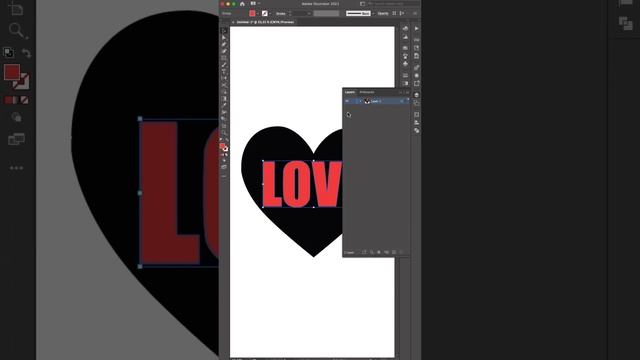 Деформация текста по форме объекта | Deformation of text by object shape | Adobe Illustrator смотреть онлайн