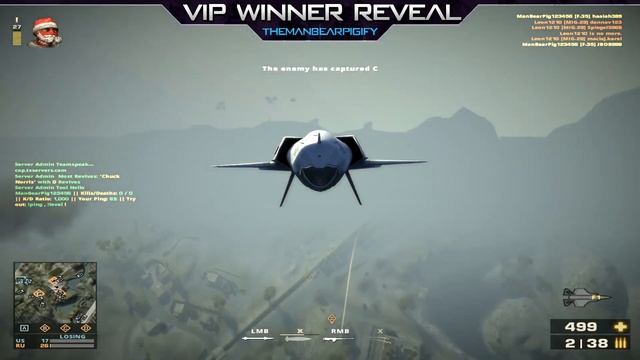 VIP Giveaway Winner Announced! (BFP4F Jet + JNG-90 Gameplay) смотреть онлайн