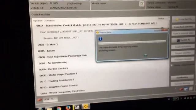 Прошивка и адаптация коробки DL-501 ODIS Вася диагност VCDS часть 1