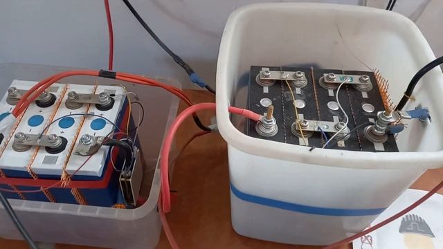 Зарядка аккумуляторов Lifepo4 от солнечной панели, при хорошем солнышк смотреть онлайн
