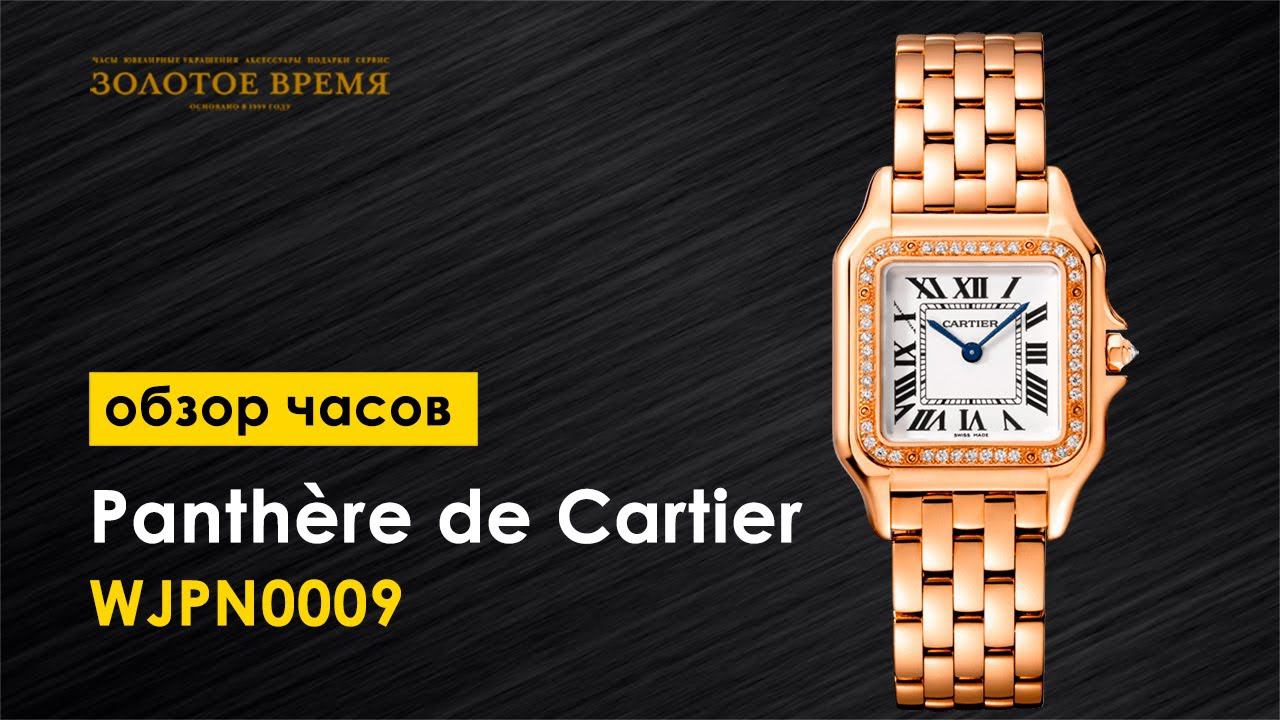 Часы Panthère De Cartier WJPN0009