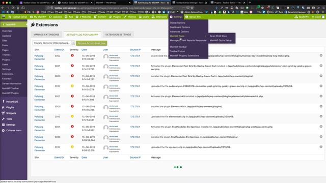 Faster WordPress Sites Management with Toolbar Extras for MainWP Dashboard - Short Feature Summary смотреть онлайн
