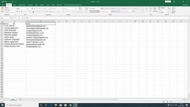 Import Bulk contacts in New Gmail Version 2018 & Create CSV file смотреть онлайн