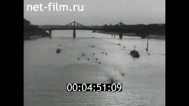 1968г. Эстафета по Волге: пос. Пено, Ржев, Старица, Калинин, Конаково, Кимры, Калязин. смотреть онлайн