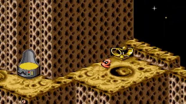 Snake Rattle 'n' Roll (Sega Genesis) Level 12: The Great Rocket Race смотреть онлайн