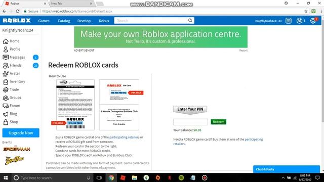 How to redeem roblox gamecard смотреть онлайн