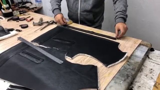 Изготовление дубленки из овчины смотреть онлайн