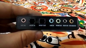 Посылки из Китая.  Внешняя звуковая карта 5.1!