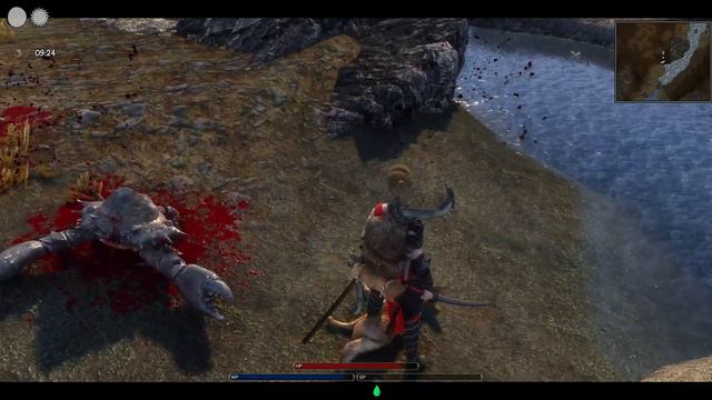 Mini Map! - Skyrim SE Mod Showcase смотреть онлайн