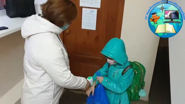 Карабалыкская СШ им. А.Кунанбаева. Обучение детей в дежурных классах смотреть онлайн