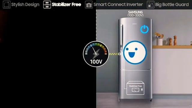 Samsung 212 L 3 Star Inverter Direct Cool Single Door Refrigerator(RR22T272YS8/NL, Elegant Inox) смотреть онлайн
